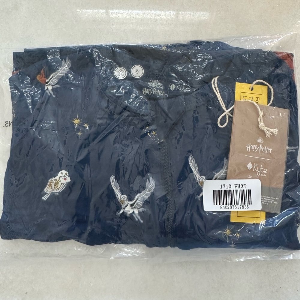 Kyte Baby Harry Potter Flight Zippered Romper 3T